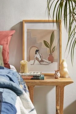 Best deal ✔️ Perryn Ryan Abode I Art Print Natural Wood Frame ⭐