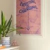 Wholesale ⭐ Elise Miguel Everything Is Changing Art Print White Wood Frame 😉