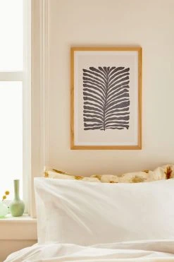 Best Sale π₯ Alisa Galitsyna Blue Plant I Art Print Natural Wood Frame π