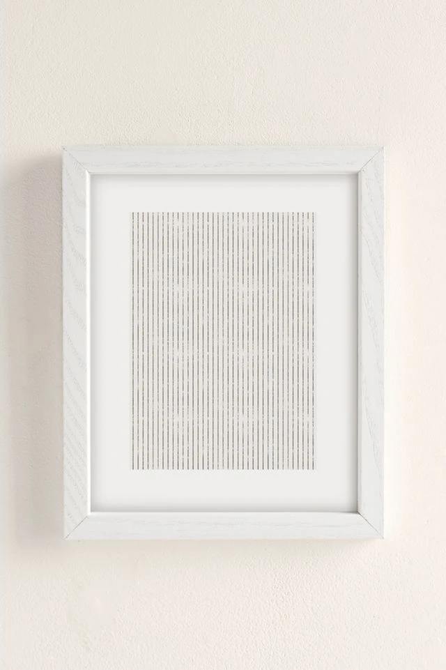 Discount β Holli Zollinger Aegea Wide Stripe Art Print White Wood Frame β - Image 2