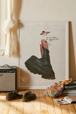 Coupon 🌟 Marina Hunter Photography Angst Art Print White Wood Frame 😍