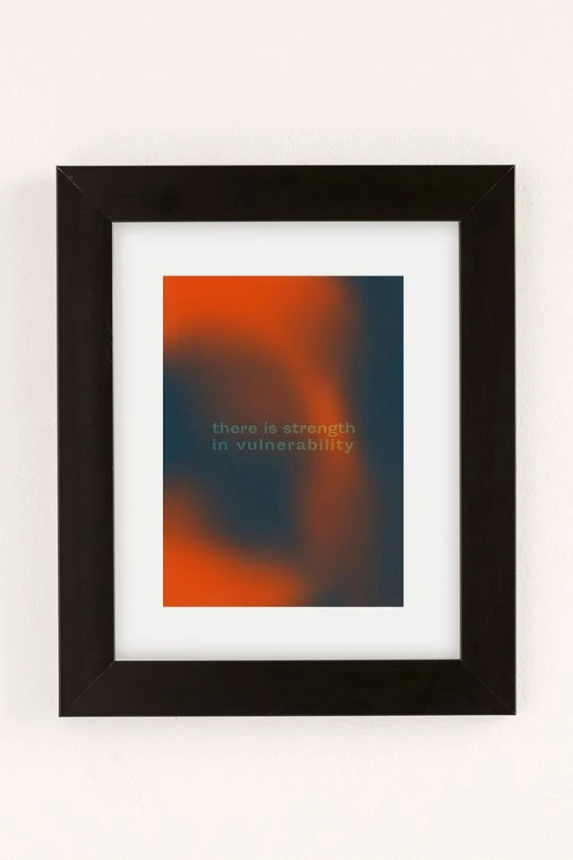 Deals π― Elise Miguel Strength In Vulnerability Art Print Black Matte Frame π - Image 2