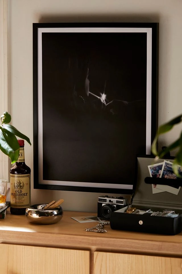 Best Pirce β¨ Hallie Kern 2 AM Art Print Black Matte Frame π