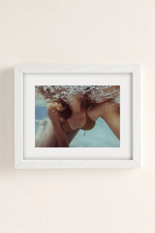 Coupon π MilicaTepavac SelfPortrait Art Print White Wood Frame β - Image 2