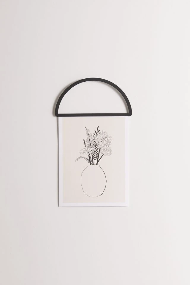 Budget π Gigi Arch Print Hanger Black π - Image 2