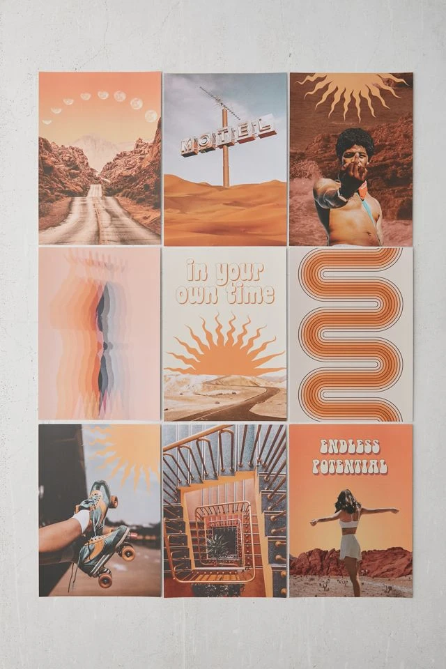 Buy π Cai & Jo β70s Collage Kit Multi β - Image 3