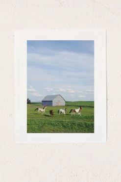 Flash Sale 💯 Kevin Russ Farm Horses Art Print No Frame 💯