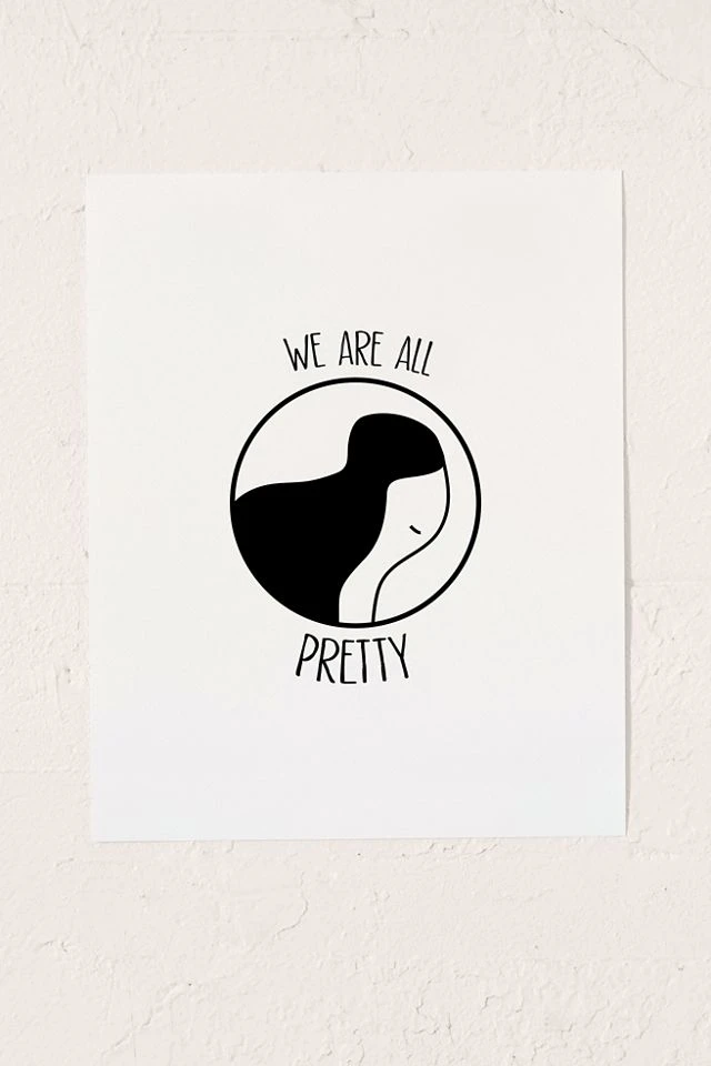 Top 10 π Mambo Art Studio We Are All Pretty Art Print No Frame β€οΈ
