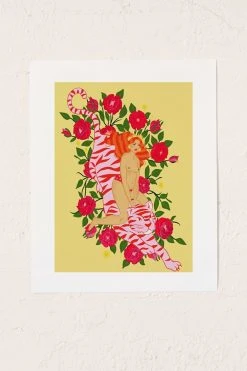 Buy ⭐ Millie Amber Tiger Queen I Art Print No Frame 💯