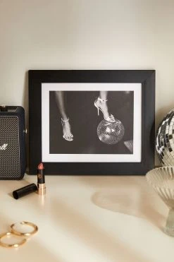 Best deal 🔥 MilicaTepavac Disco Lies Art Print Black Matte Frame 😉