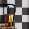 Outlet 🛒 Mm_art Checkered Black And White Removable Wallpaper Multi 🧨