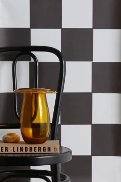 Outlet 🛒 Mm_art Checkered Black And White Removable Wallpaper Multi 🧨