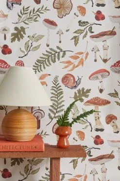 New π Marta Barragan Camarasa Mushroom Seasonal Removable Wallpaper Multi π