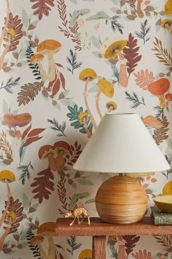 Outlet 🥰 Marta Barragan Camarasa Colorful Wild Mushrooms Removable Wallpaper Multi ✔️