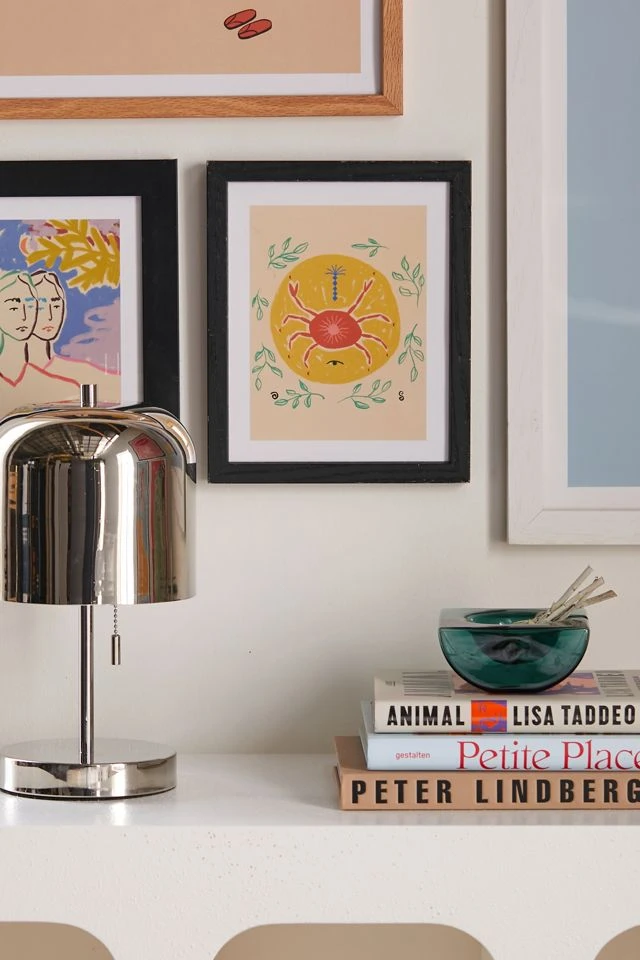 Best reviews of π Sandrapoliakov Cancer Art Print Black Wood Frame π