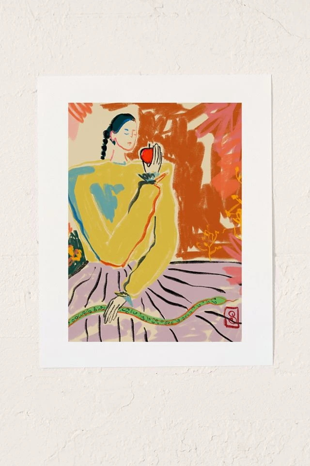 Coupon π Sandrapoliakov Eve Art Print No Frame π